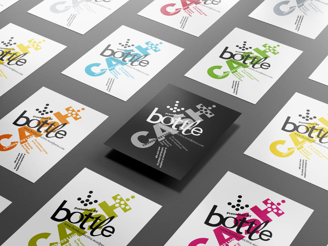 Art exhibition flyers